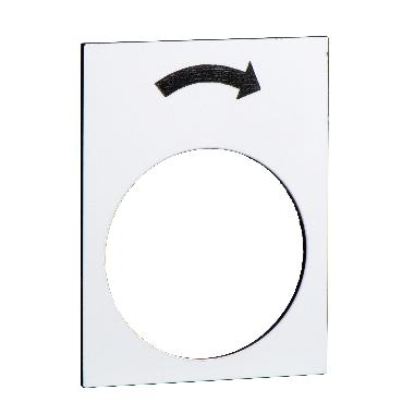 Etichetta - 30×40mm - bianco - rotazione destra, lento product photo Photo 01 3XL