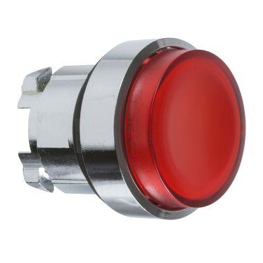 Testa pulsante luminoso Ø22 - rosso- per LED universale product photo Photo 01 3XL
