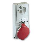 Presa da incasso interbloccata con fusibile Unika IP44 32A 380V 2P+T product photo