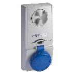 Presa da incasso interbloccata con fusibile Unika IP65 16A 220V 3P+N+T product photo