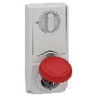 Presa da incasso interbloccata con fusibile Unika IP65 16A 380V 3P+T product photo