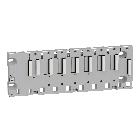 Rack M340 - 6 slot - Montaggio su pannello, piastra o guida DIN product photo