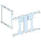 Piastra di fondo NS1000 H fis/dir/rot 4P product photo