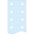 Barra preforata V 80X10 product photo