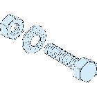 20 bulloni M8X25 product photo