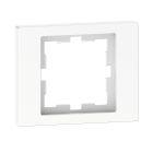 D-Life frame - 1-gang - for 3-module box - lotus white product photo
