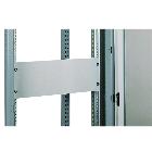 Piastra di fondo piena 19' 1U acciaio RAL 7035 - 15/10 product photo