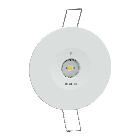 Exiway Smartbeam Incasso, IP42, Autoalimentato Autodiagnosi e Centralizzata Activa/DiCube, 220lm SE/SA, 1,5h, Antipanico, illuminazione di sicurezza product photo