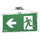 Exiway Smartbeam Incasso,  kit vetrosignal, 20m, accessorio per modello Lente via di esodo product photo