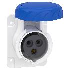 Presa fissa BT da incasso diritta IP67 16A 220V 2PT cablaggio rapido product photo