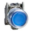 Pulsante luminoso blu Ø22 - 24V - ATEX product photo