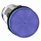 Lampada spia - LED - blu - 230 V product photo