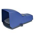 Interruttore a pedale singolo XPE-B c/protezione plastica blu - 2NC+2NO product photo