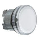 Testa lampada spia Ø22 gemme lisce trasparenti product photo