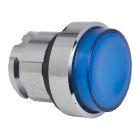 Testa pulsante luminoso Ø22 - blu- per LED universale product photo