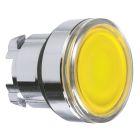 Testa pulsante luminoso giallo Ø22- per LED universale product photo