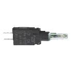 Corpo lampada spia - ZB6 - LED integrato GIALLO - 12-24 V product photo