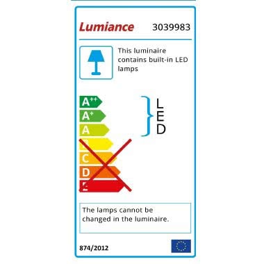 LUMINA Curve LED 2700K White product photo Photo 02 3XL
