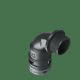 Raccordo a 90&deg;senza spigoli interni in poliammide IP66 product photo Photo 02 2XS