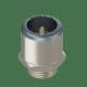 Raccordo ad innesto rapido filetto maschio in ottone nichelato IP67 product photo Photo 03 2XS