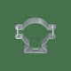 Collare di fissaggio in acciaio zincato per tubo STD product photo Photo 03 2XS