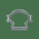Collare di fissaggio in acciaio zincato per tubo STD product photo Photo 01 2XS