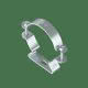 Collare di fissaggio in acciaio zincato per tubo STD product photo Photo 02 2XS