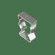 Collare di fissaggio a innesto rapido in acciaio inox AISI 304 per tubo STDX product photo Photo 02 2XS