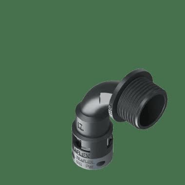 Raccordo a 90°senza spigoli interni in poliammide IP66 product photo Photo 02 3XL