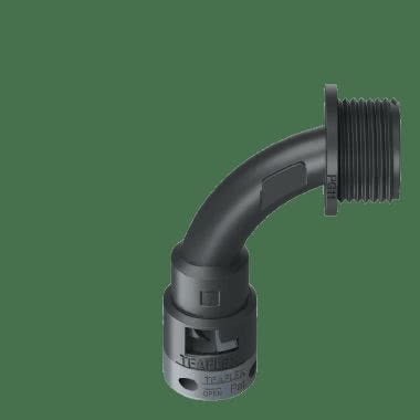 Raccordo a 90°senza spigoli interni in poliammide IP66 product photo Photo 03 3XL