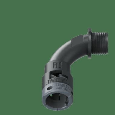 Raccordo a 90°senza spigoli interni in poliammide IP66 product photo Photo 01 3XL