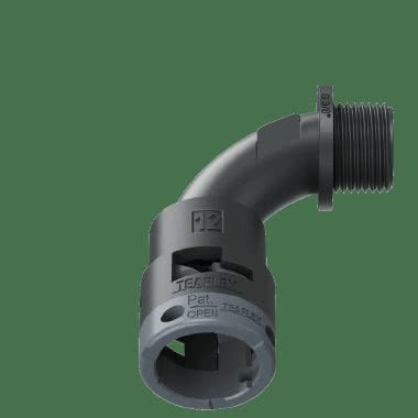 Raccordo a 90°senza spigoli interni in poliammide IP66 product photo Photo 01 3XL