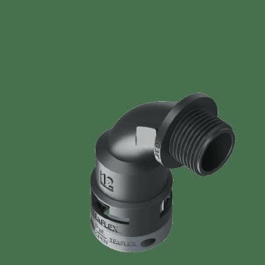 Raccordo a 90°senza spigoli interni in poliammide IP66 product photo Photo 02 3XL