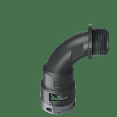 Raccordo a 90°senza spigoli interni in poliammide IP66 product photo Photo 03 3XL