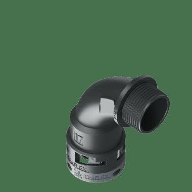 Raccordo a 90°senza spigoli interni in poliammide IP66 product photo Photo 02 3XL