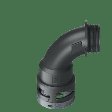 Raccordo a 90°senza spigoli interni in poliammide IP66 product photo Photo 03 3XL