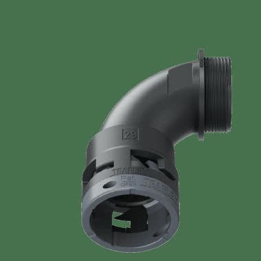 Raccordo a 90°senza spigoli interni in poliammide IP66 product photo Photo 01 3XL