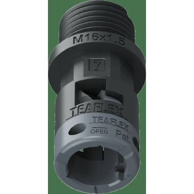 Raccordo diritto filetto maschio in poliammide IP66 product photo Photo 01 3XL