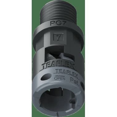 Raccordo diritto filetto maschio in poliammide IP66 product photo Photo 01 3XL