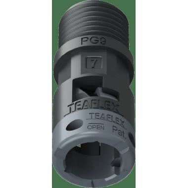 Raccordo diritto filetto maschio in poliammide IP66 product photo Photo 01 3XL