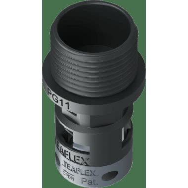 Raccordo diritto filetto maschio in poliammide IP66 product photo Photo 02 3XL