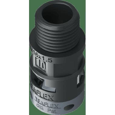 Raccordo diritto filetto maschio in poliammide IP66 product photo Photo 02 3XL