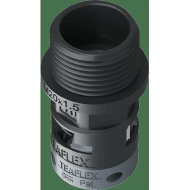 Raccordo diritto filetto maschio in poliammide IP66 product photo Photo 02 3XL