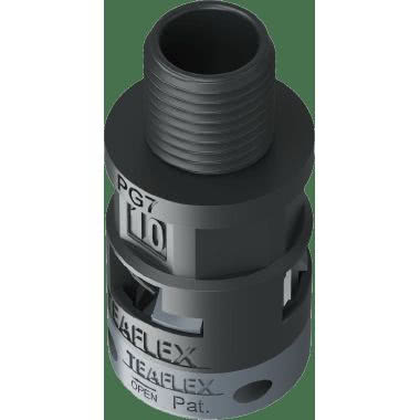 Raccordo diritto filetto maschio in poliammide IP66 product photo Photo 02 3XL