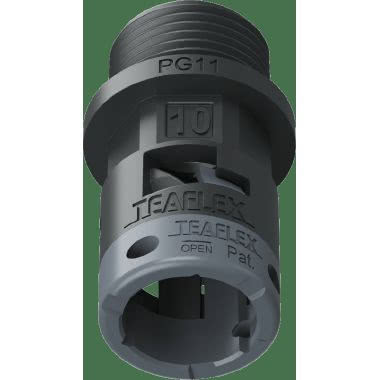 Raccordo diritto filetto maschio in poliammide IP66 product photo Photo 01 3XL