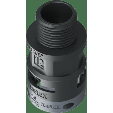 Raccordo diritto filetto maschio in poliammide IP66 product photo Photo 02 3XL