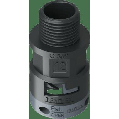 Raccordo diritto filetto maschio in poliammide IP66 product photo Photo 03 3XL