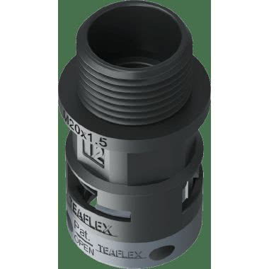 Raccordo diritto filetto maschio in poliammide IP66 product photo Photo 02 3XL