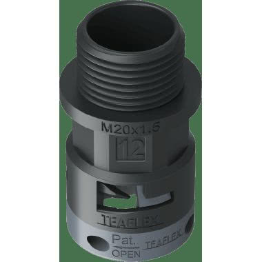 Raccordo diritto filetto maschio in poliammide IP66 product photo Photo 03 3XL