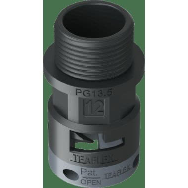 Raccordo diritto filetto maschio in poliammide IP66 product photo Photo 03 3XL